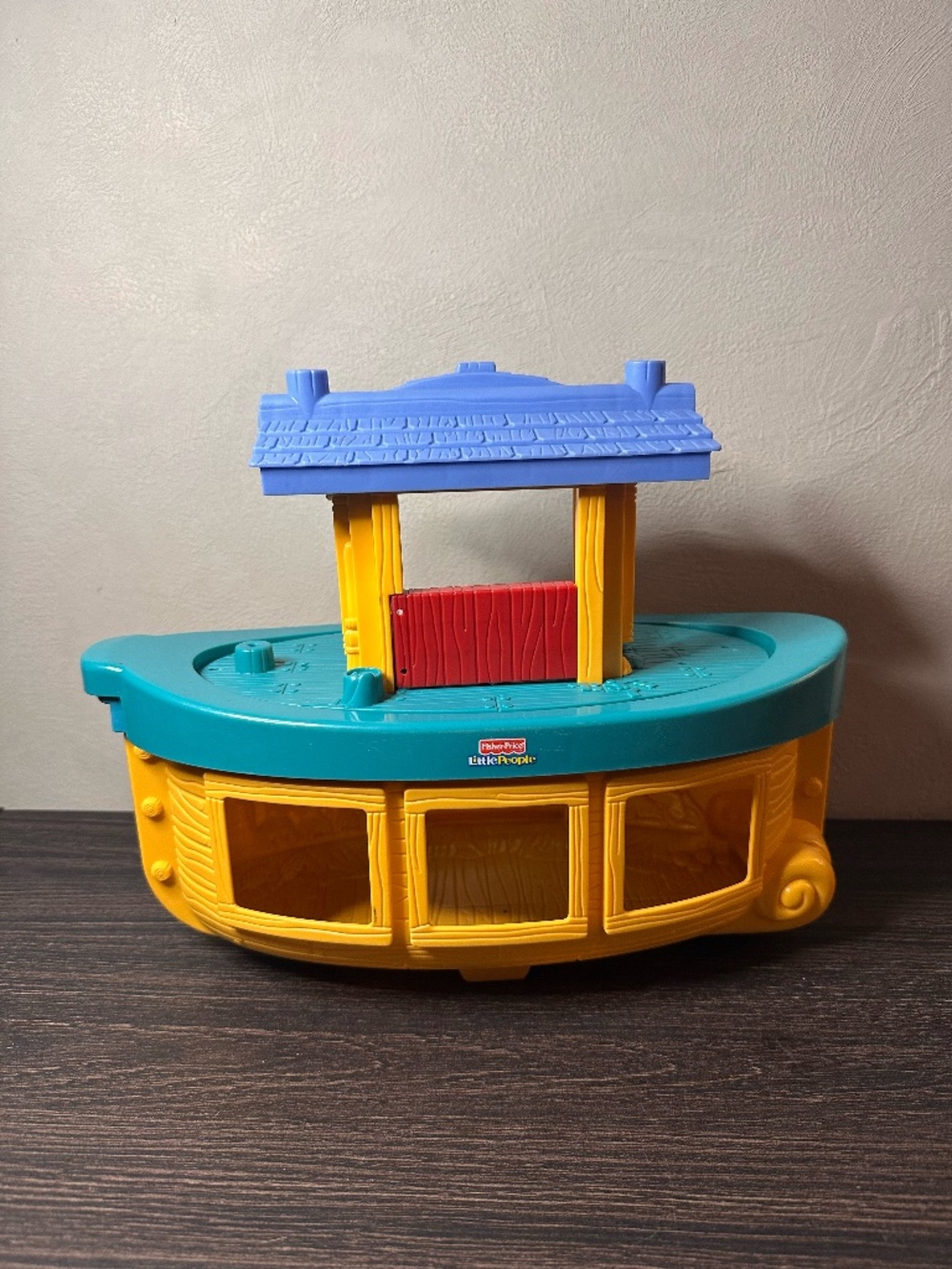 Fisher Price VTG 2005 Little People Noahs Ark Boat only